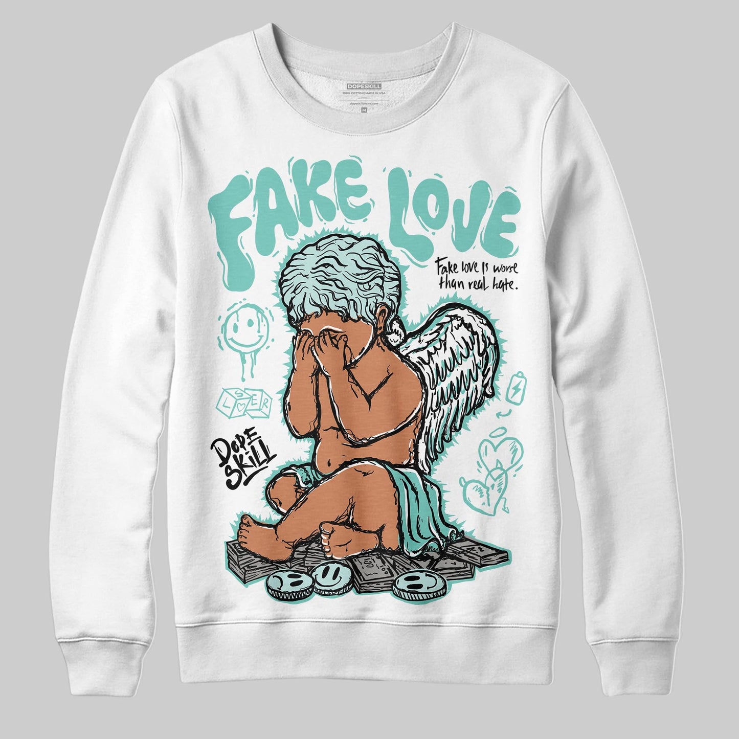 Igloo 11s DopeSkill Sweatshirt False Love Graphic
