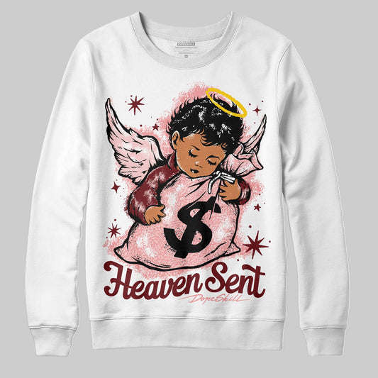 VALENTINE'S Day 3s DopeSkill Sweatshirt Heaven Sent Graphic