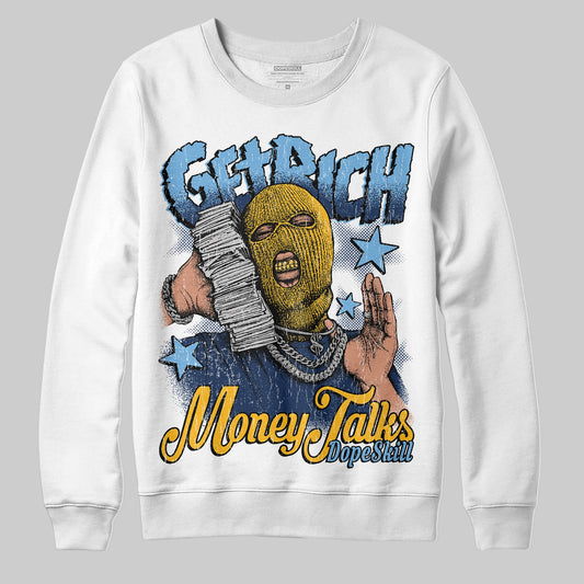 Retro Dunk From Above 4s DopeSkill Sweatshirt Get Rich Graphic