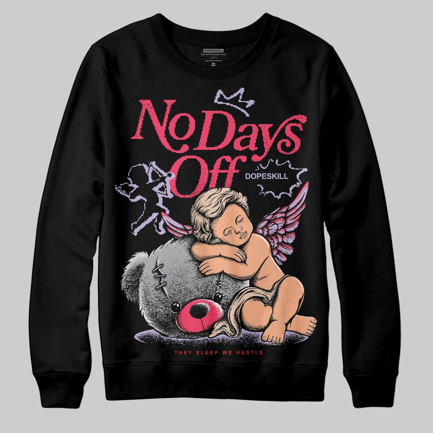 Peanut Butter Jelly 5s DopeSkill Sweatshirt New No Days Off Graphic