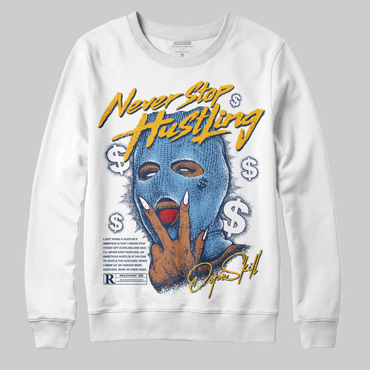 Retro Dunk From Above 4s DopeSkill Sweatshirt Never Stop Hustling Graphic