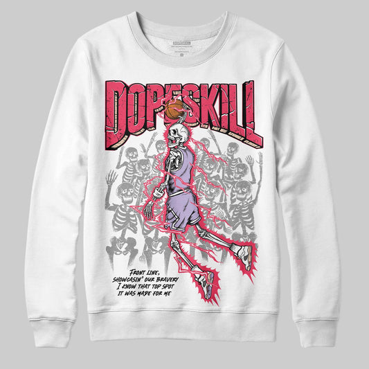Peanut Butter Jelly 5s DopeSkill Sweatshirt Thunder Dunk Graphic