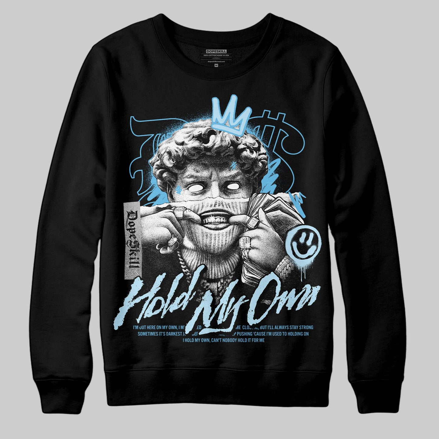 Legend Blue 11s DopeSkill Sweatshirt In My Way Graphic