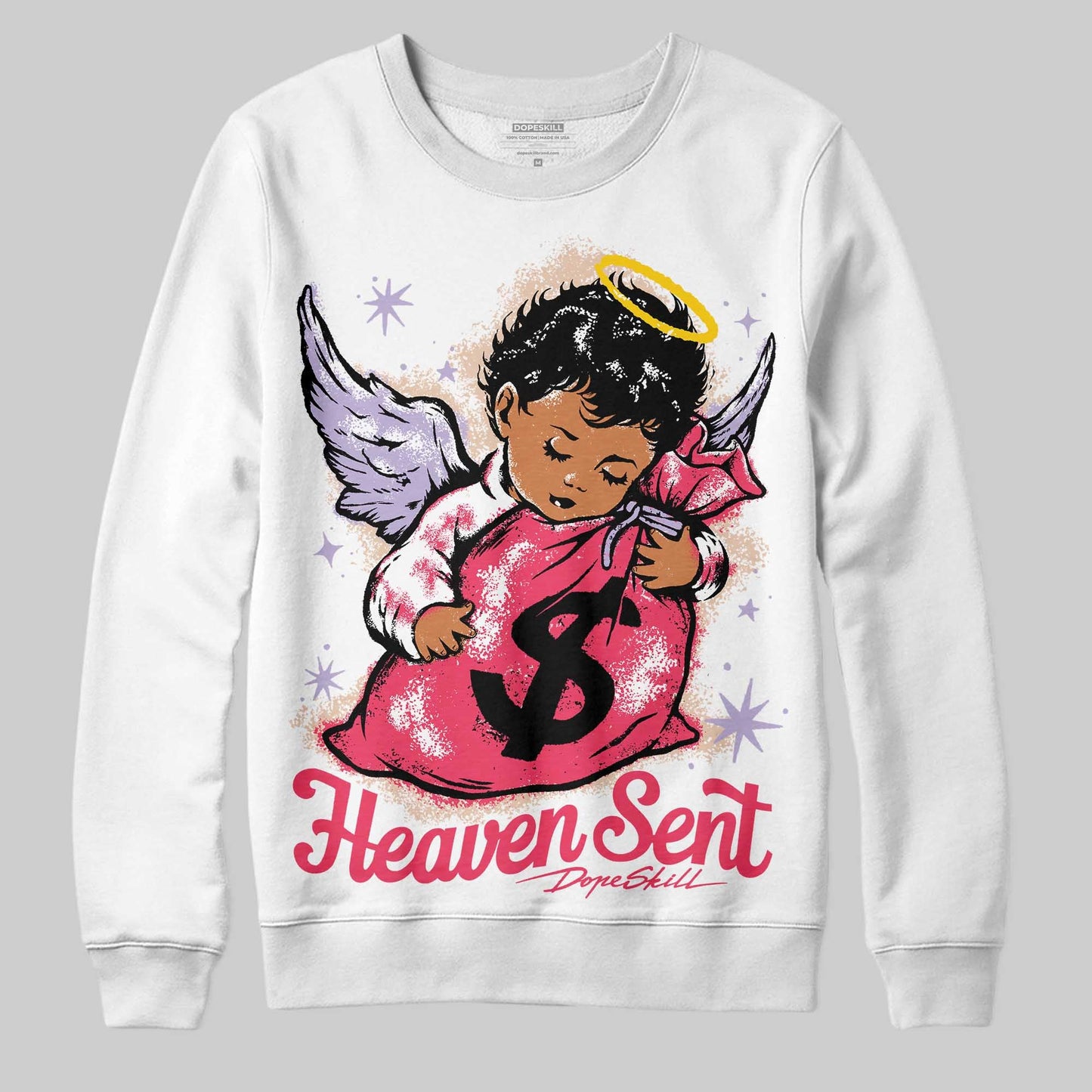 Peanut Butter Jelly 5s DopeSkill Sweatshirt Heaven Sent Graphic