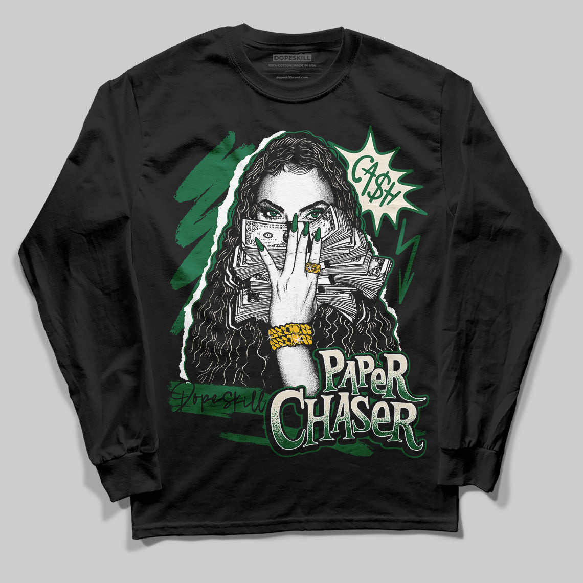 Pine Green 13s DopeSkill Long Sleeve T-Shirt NPC Graphic