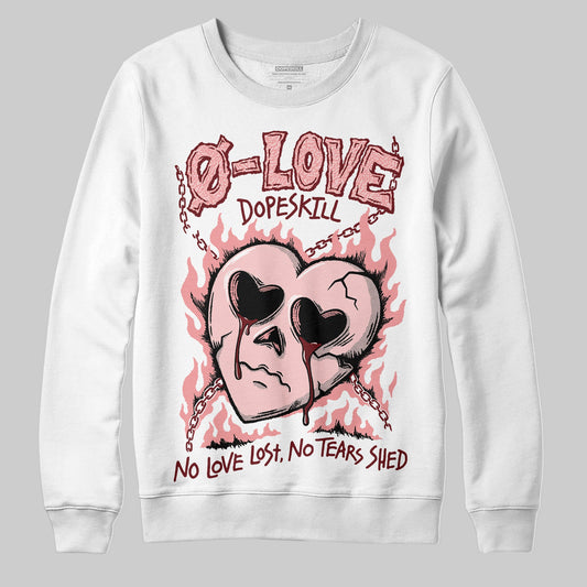 VALENTINE'S Day 3s DopeSkill Sweatshirt Crying Heart Graphic