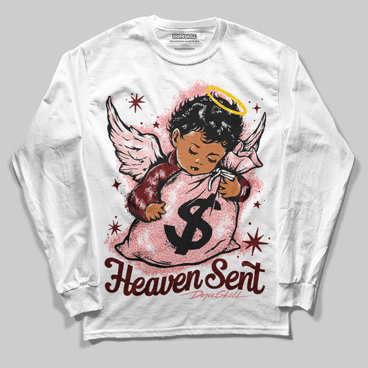 VALENTINE'S Day 3s DopeSkill Long Sleeve T-Shirt Heaven Sent Graphic