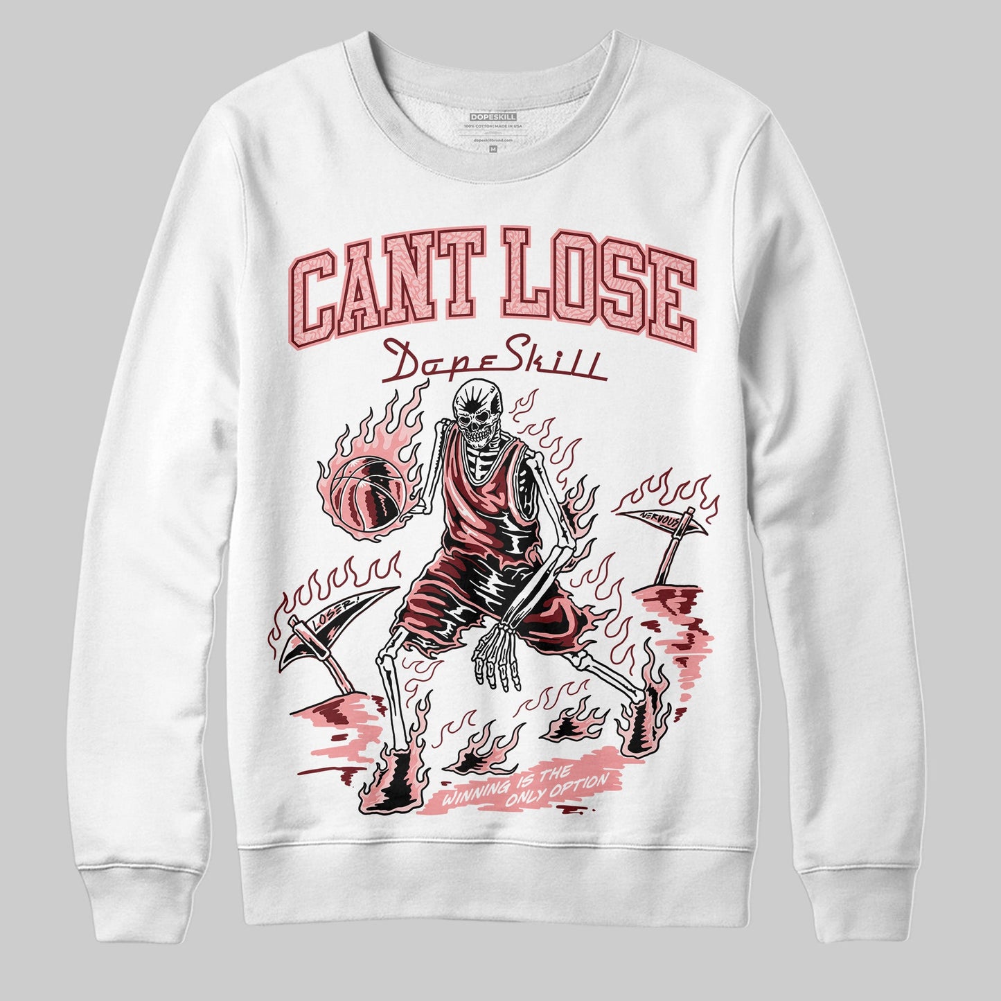 VALENTINE'S Day 3s DopeSkill Sweatshirt Cant Lose Graphic