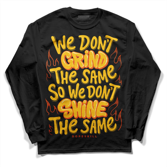 Yellow Collection DopeSkill Long Sleeve T-Shirt Grind Shine Graphic
