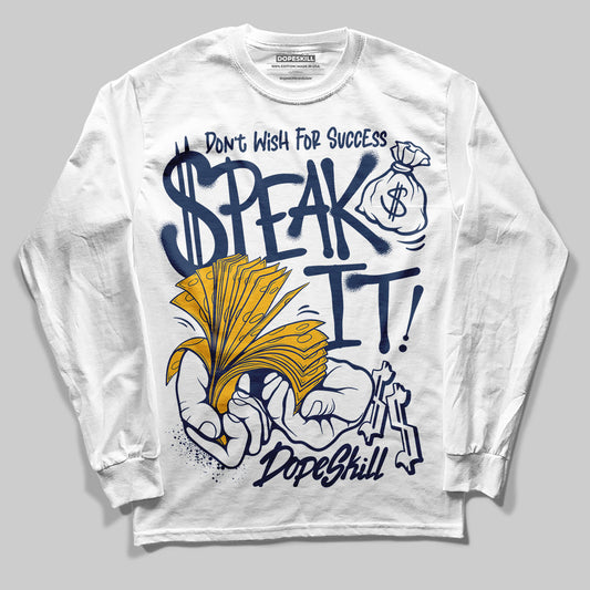 Retro Dunk From Above 4s DopeSkill Long Sleeve T-Shirt Speak It Graphic