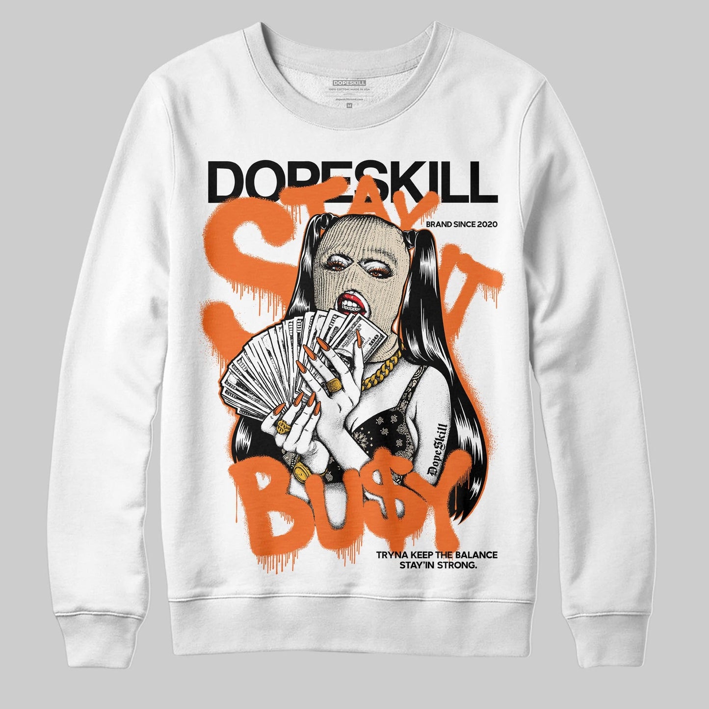 Starfish 3s DopeSkill Sweatshirt Stay It Busy Graphic