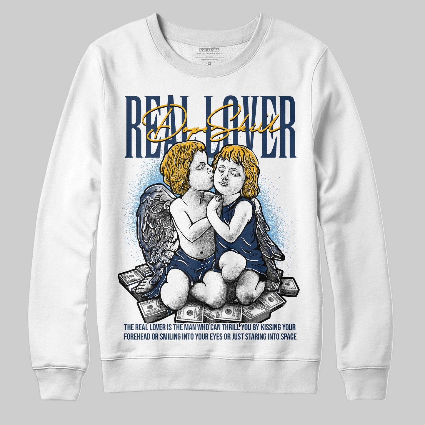 Retro Dunk From Above 4s DopeSkill Sweatshirt Real Lover Graphic