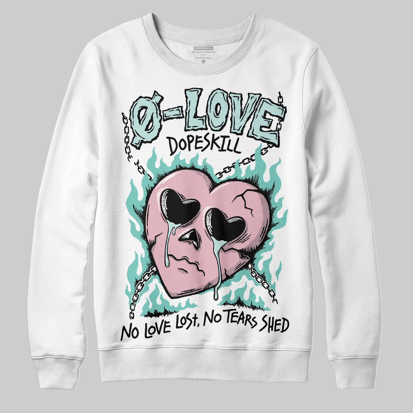 Igloo 11s DopeSkill Sweatshirt Crying Heart Graphic
