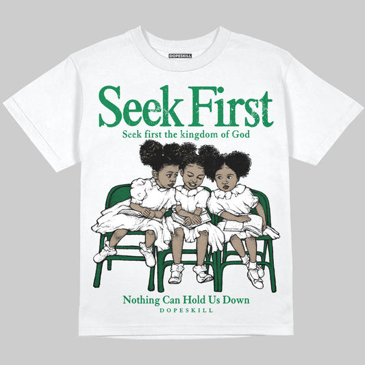 Green Collection DopeSkill Oversize Print T-Shirt New Seek First Graphic