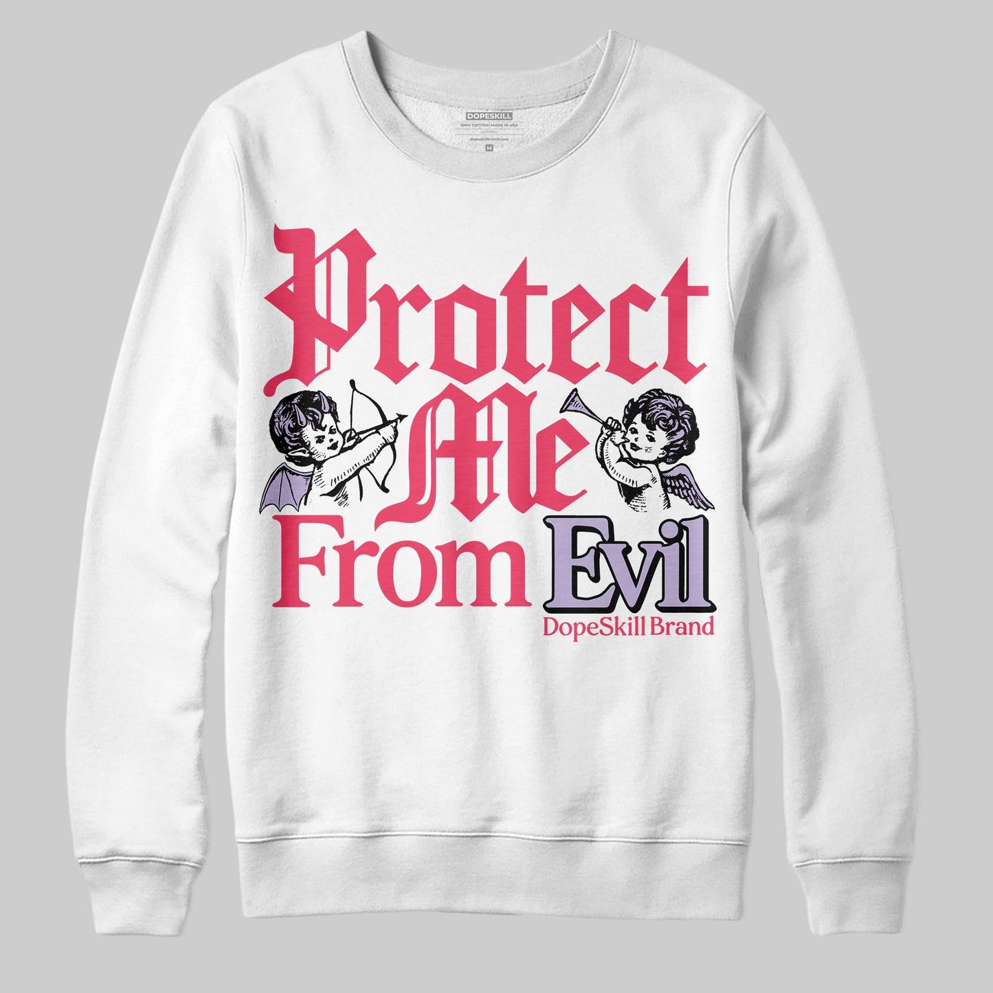 Peanut Butter Jelly 5s DopeSkill Sweatshirt Protect Me From Evil Graphic