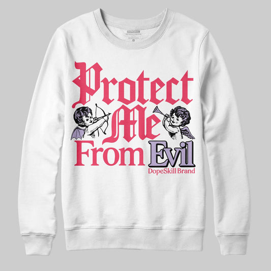Peanut Butter Jelly 5s DopeSkill Sweatshirt Protect Me From Evil Graphic