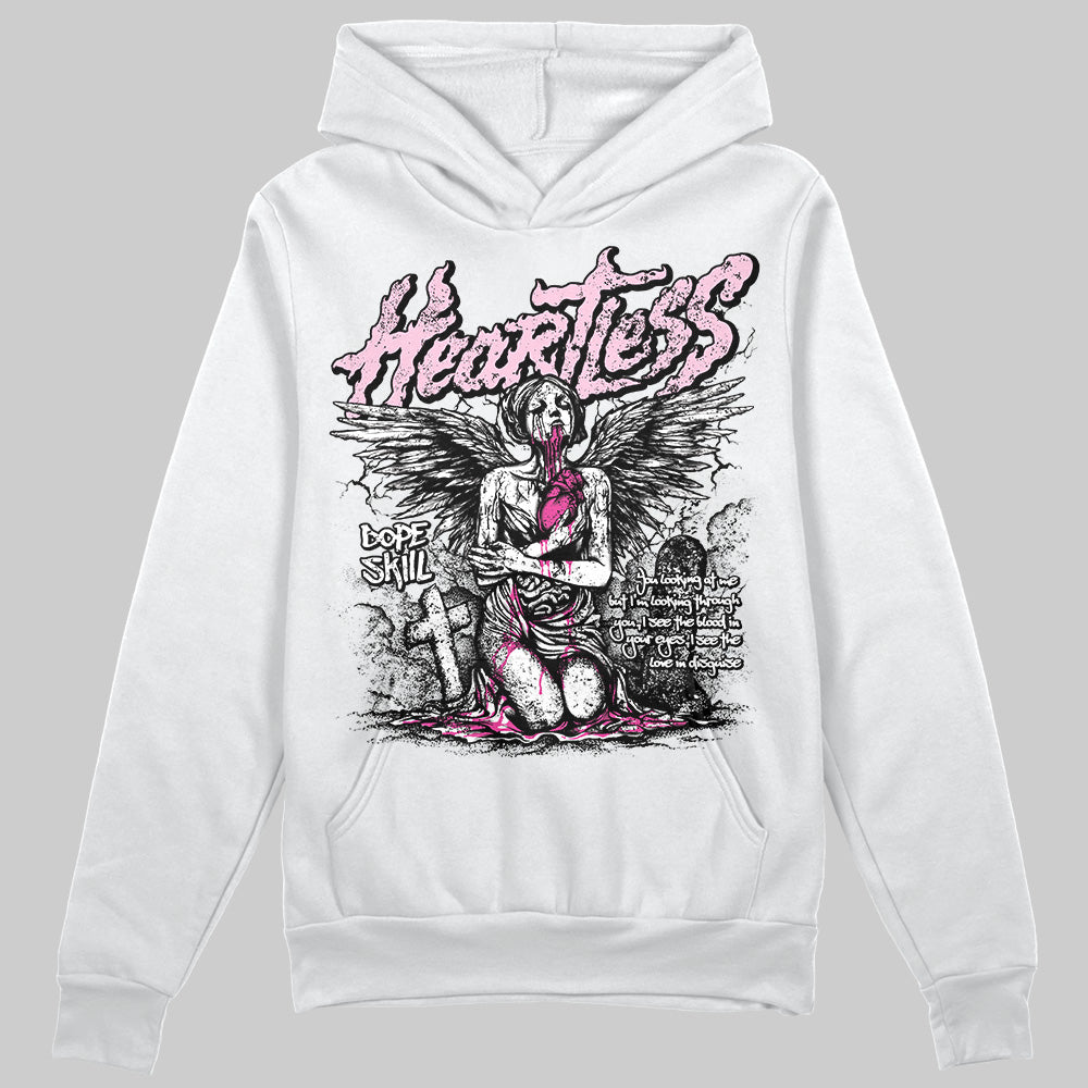 Pink Collection DopeSkill Hoodie Sweatshirt Heartless Graphic