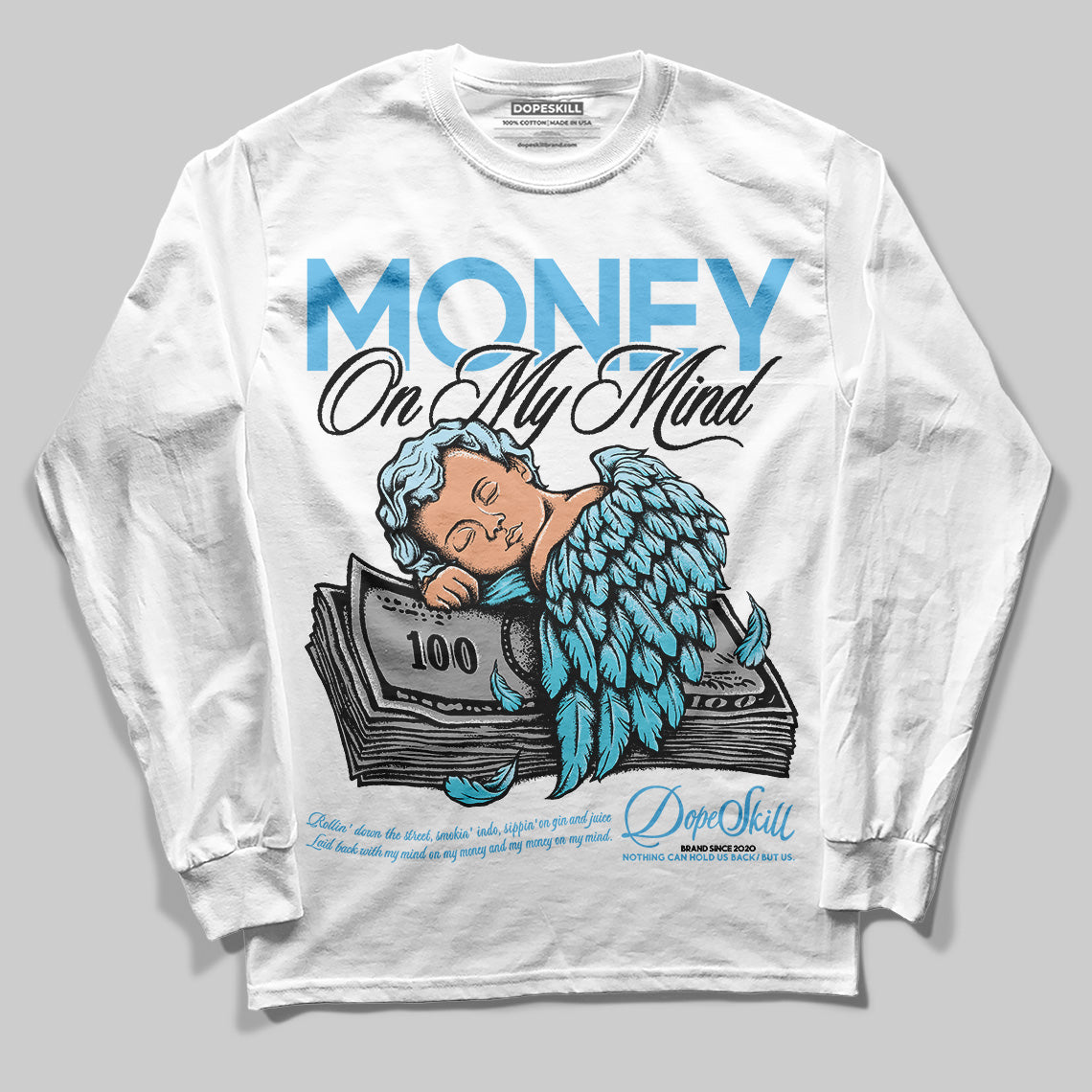 Legend Blue 11s DopeSkill Long Sleeve T-Shirt MOMM Graphic