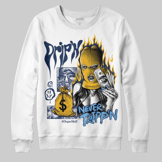 Retro Dunk From Above 4s DopeSkill Sweatshirt Drip'n Never Tripp'n Graphic