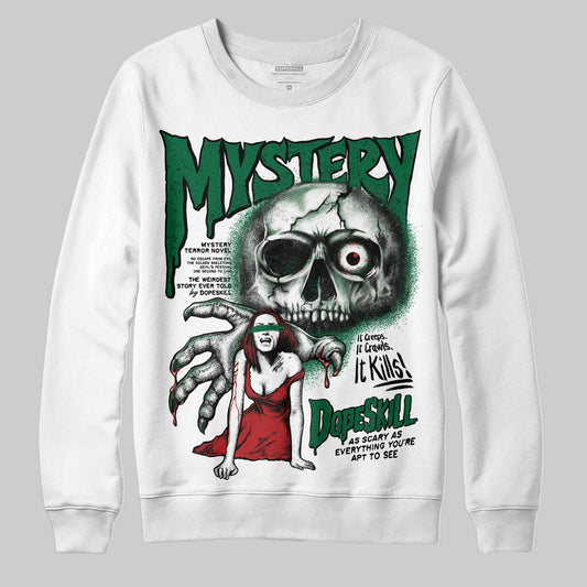 Pine Green 13s DopeSkill Sweatshirt Mystery Ghostly Grasp Graphic