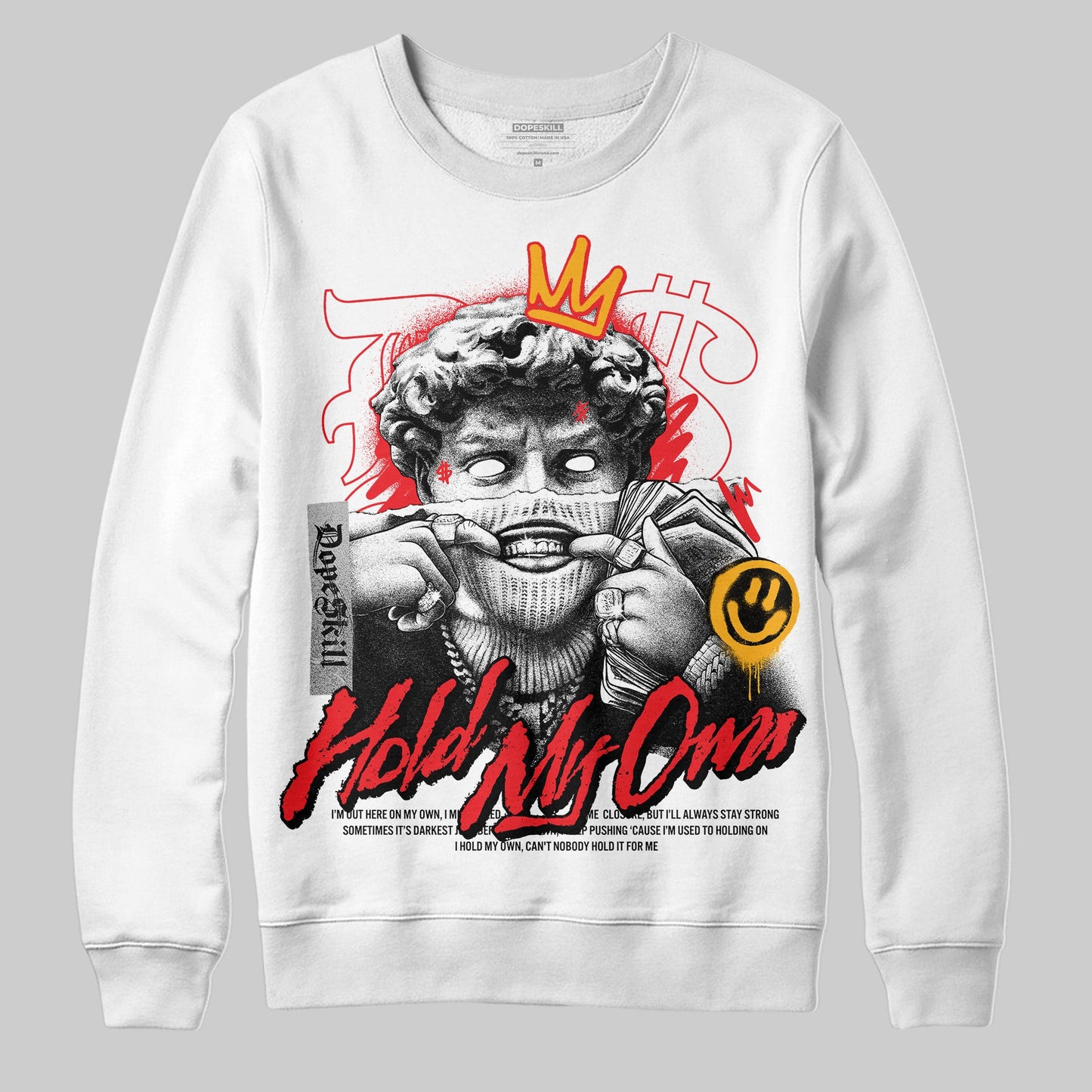 Red Collection DopeSkill Sweatshirt In My Way Graphic