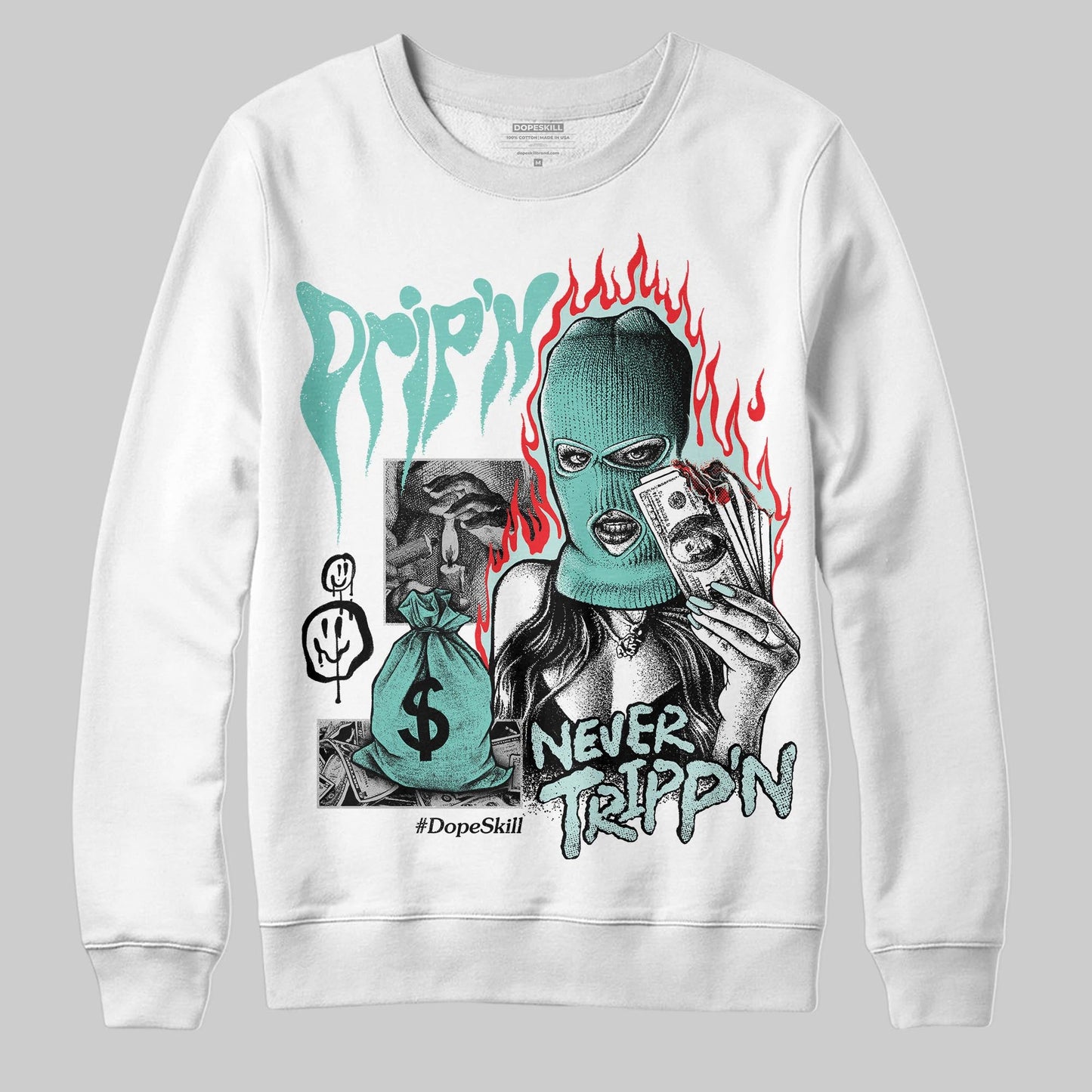 Igloo 11s DopeSkill Sweatshirt Drip'n Never Tripp'n Graphic