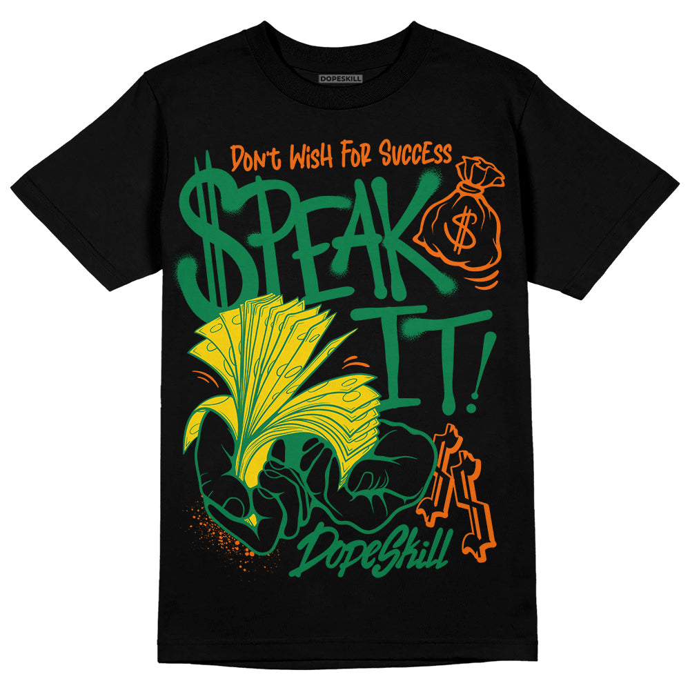 Green Collection DopeSkill T-Shirt Speak It Graphic