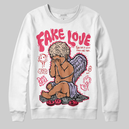 Peanut Butter Jelly 5s DopeSkill Sweatshirt False Love Graphic