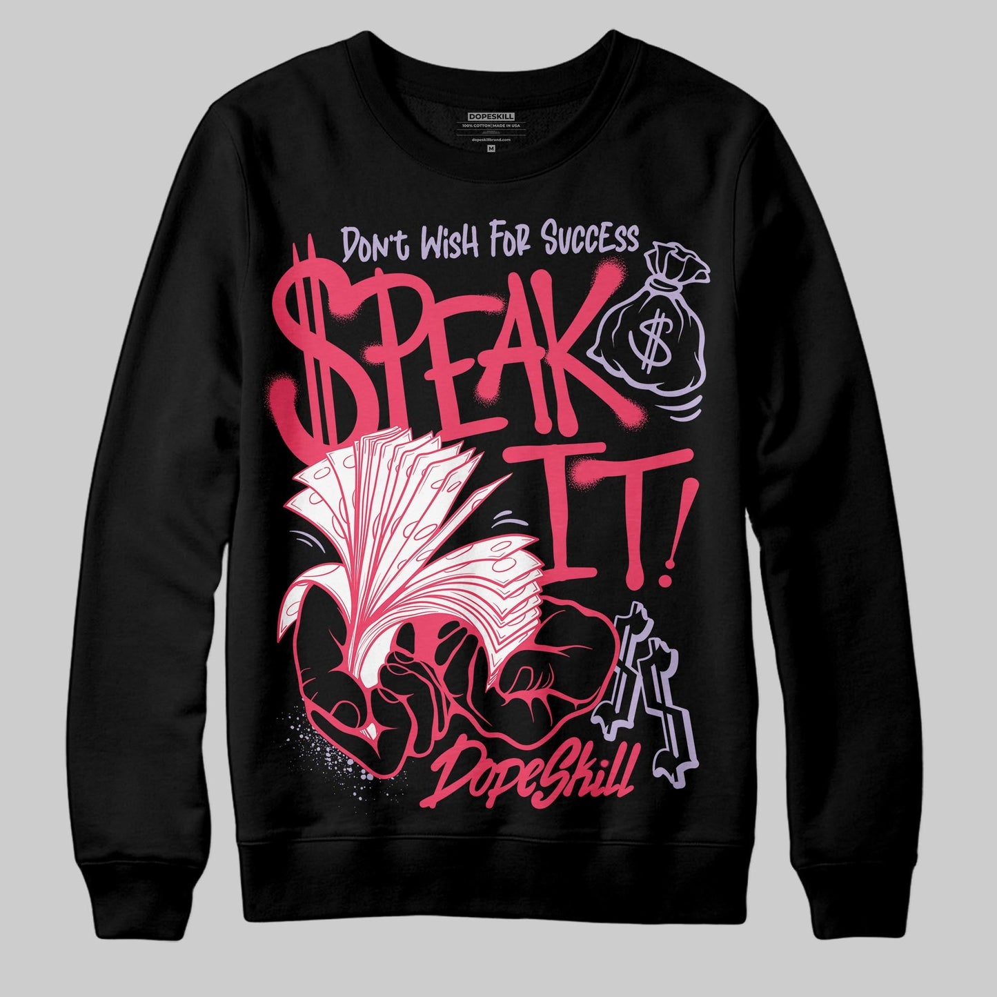 Peanut Butter Jelly 5s DopeSkill Sweatshirt Speak It Graphic