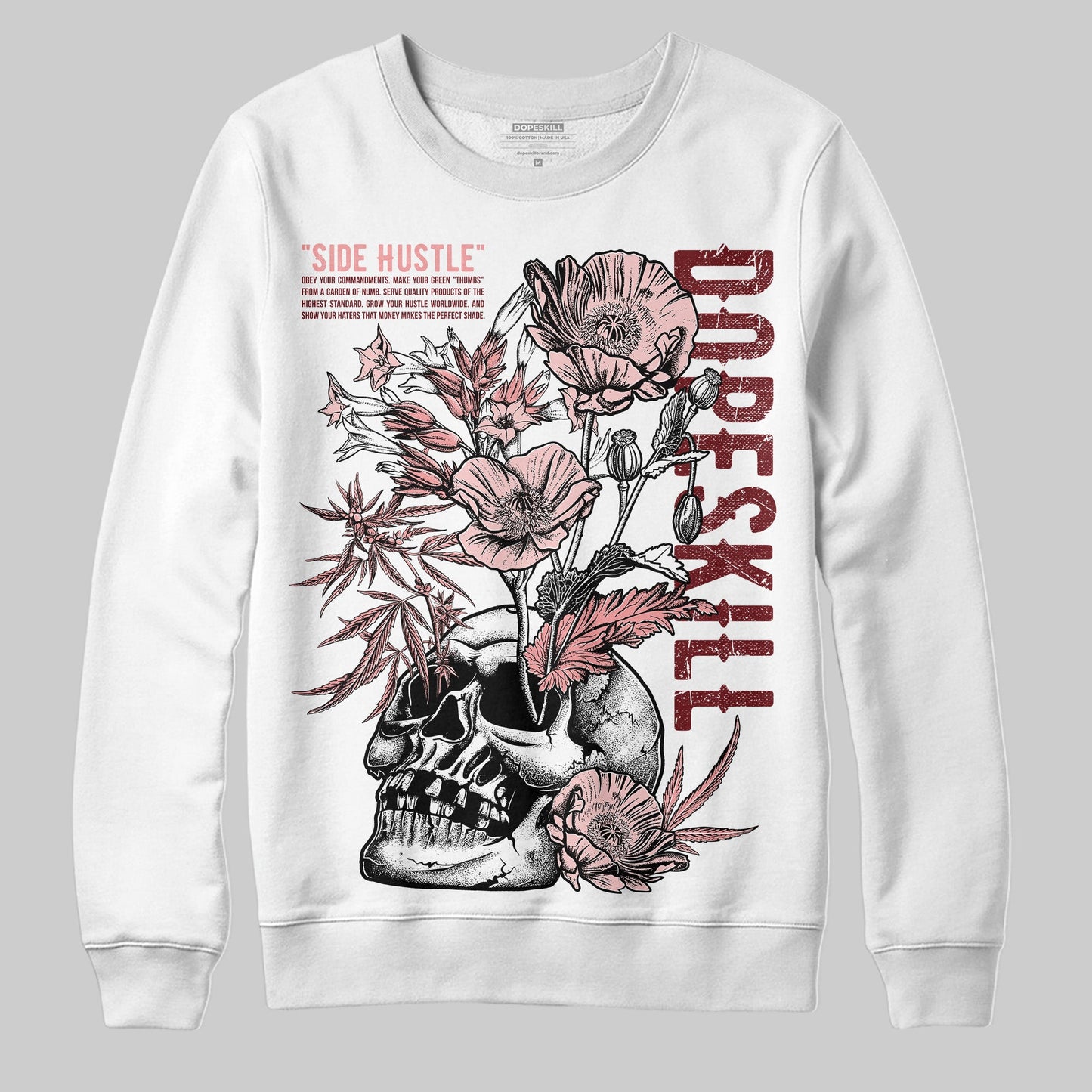 VALENTINE'S Day 3s DopeSkill Sweatshirt Side Hustle Graphic