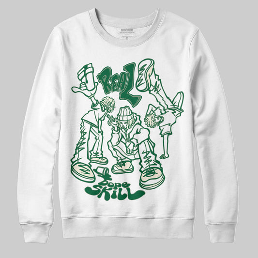 Pine Green 13s DopeSkill Sweatshirt Real Y2K Players Graphic