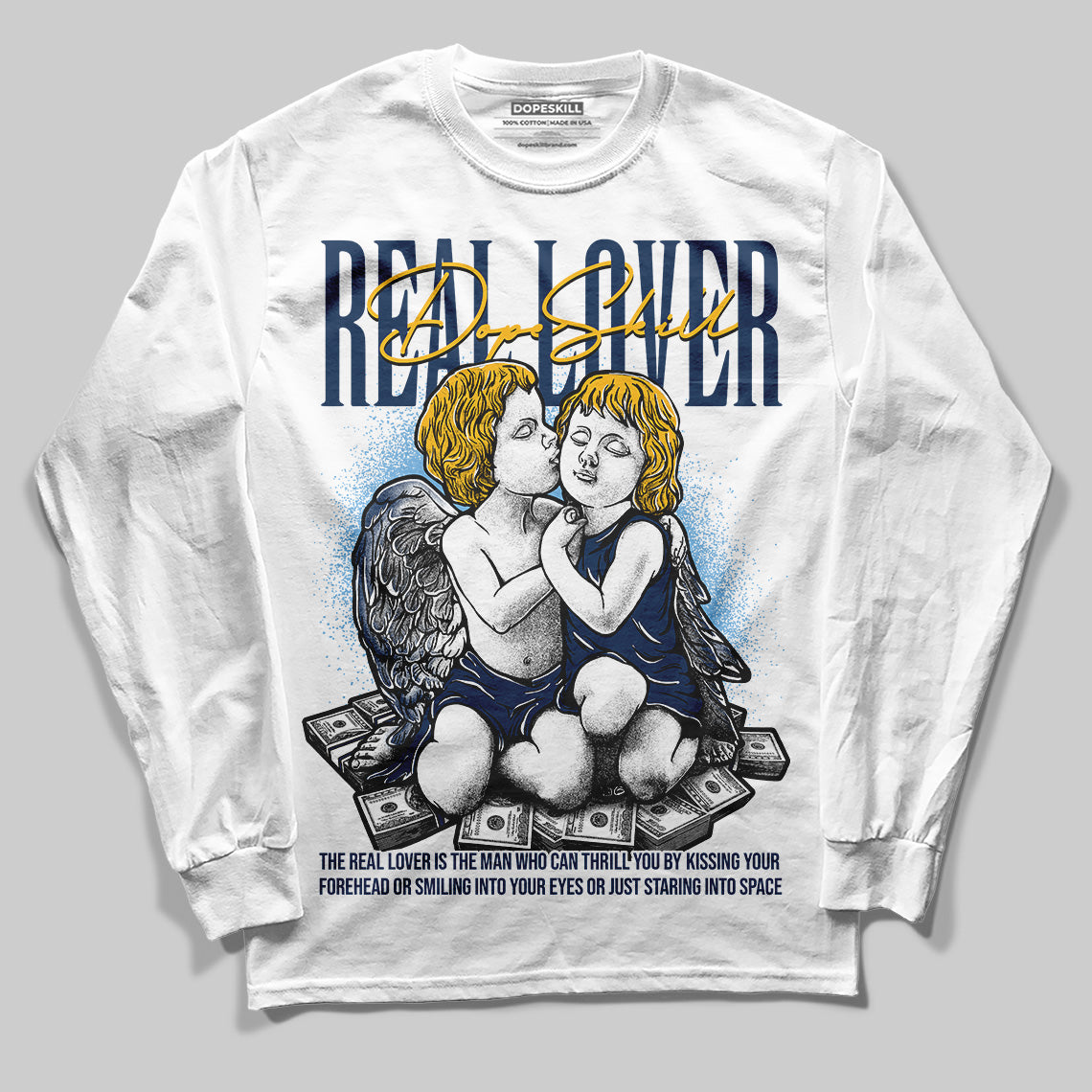 Retro Dunk From Above 4s DopeSkill Long Sleeve T-Shirt Real Lover Graphic