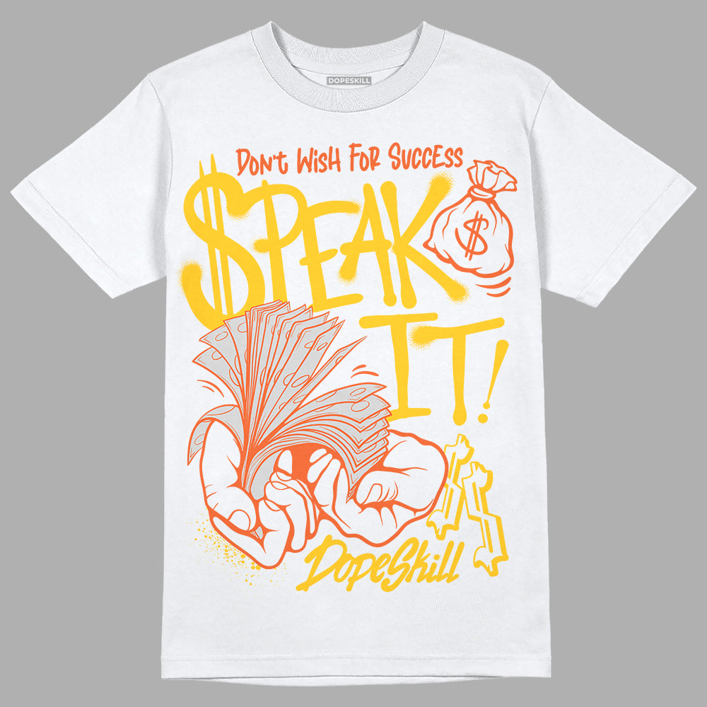 Yellow Collection DopeSkill T-Shirt Speak It Graphic