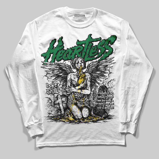 Green Collection DopeSkill Long Sleeve T-Shirt Heartless Graphic