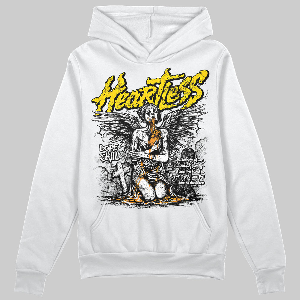 Yellow Ochre 6s DopeSkill Hoodie Sweatshirt Heartless Graphic