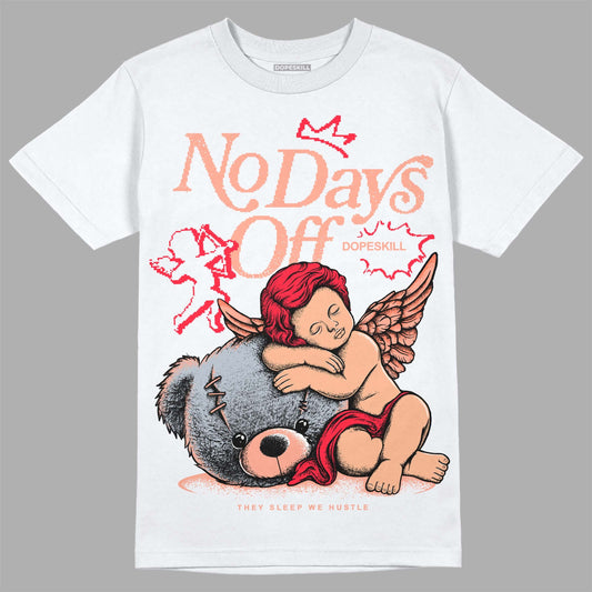 Crimson Bliss 5s DopeSkill T-Shirt New No Days Off Graphic