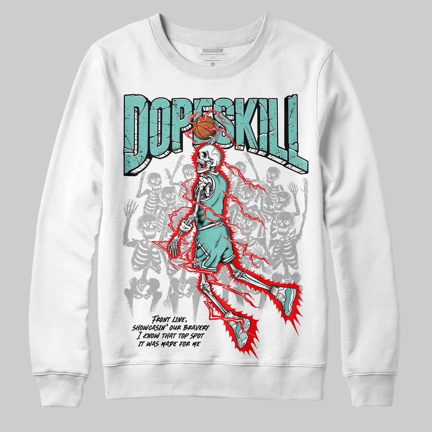 Igloo 11s DopeSkill Sweatshirt Thunder Dunk Graphic