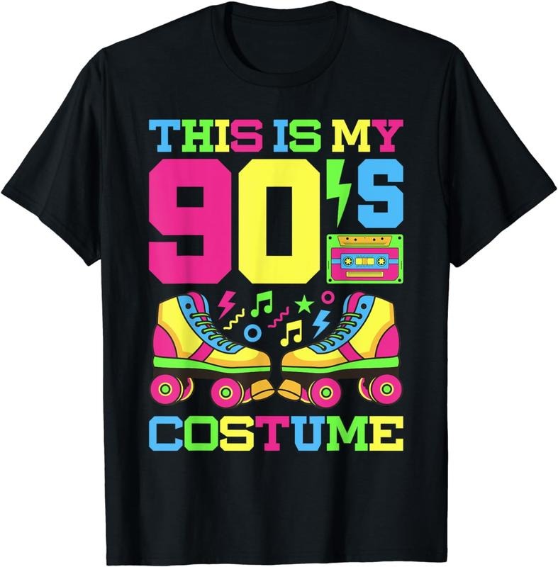 [100% Cotton] 90s Costume 1990s Theme Party Nineties Styles Fashion Outfit T-Shirt Hoodie, Sweatshirt | HypeCrazeTee.com