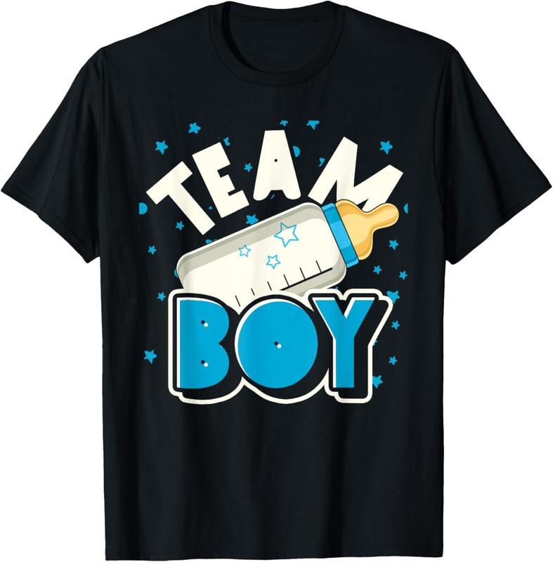 100% Cotton  Announcement Team Boy  Party Gender Reveal T-Shirt Hoodie, Sweatshirt | HypeCrazeTee.com