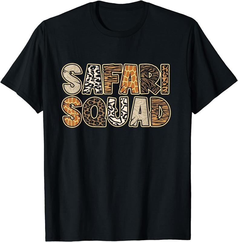 [100% Cotton] Arfica Safari Zoo - Safari Squad T-Shirt Hoodie, Sweatshirt | HypeCrazeTee.com