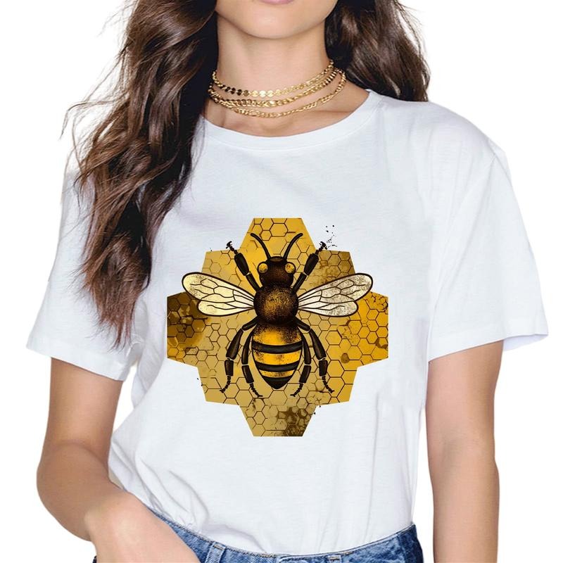 [100% Cotton] Bee Beekeeping Honeycomb Honey Beekeeper Bee Women T-Shirt Hoodie, Sweatshirt | HypeCrazeTee.com