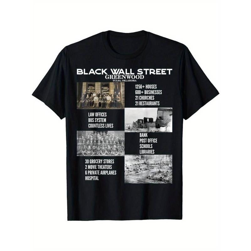 [100% Cotton] Black Wall Street, African American Black History And Legacy T-Shirt Hoodie, Sweatshirt | HypeCrazeTee.com