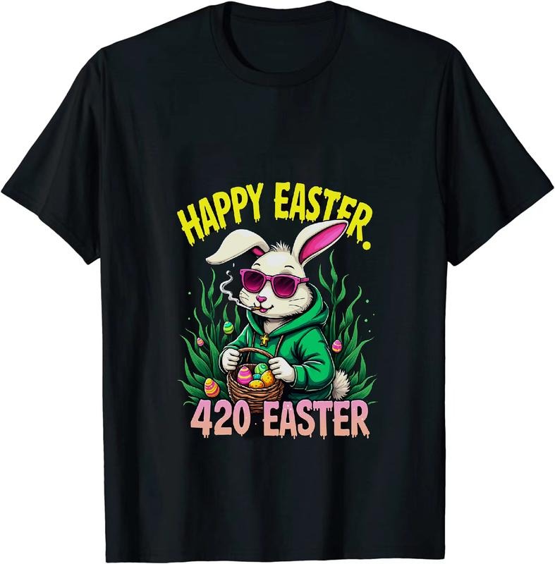 [100% Cotton] Boxing Champ Happy 4 - 20 Easter Bunny T - Shirt With Holiday Vibes Hoodie, Sweatshirt | HypeCrazeTee.com