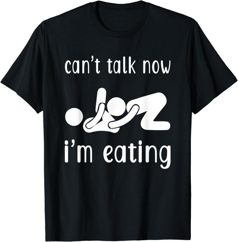 [100% Cotton] Can't Talk Now I'm Eating Funny Valentines Day T-Shirt Hoodie, Sweatshirt | HypeCrazeTee.com