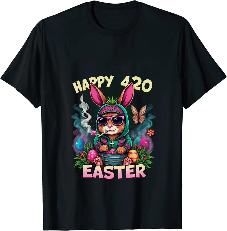 [100% Cotton] Content Creator Extraordinaire Happy 4 - 20 Easter Bunny T