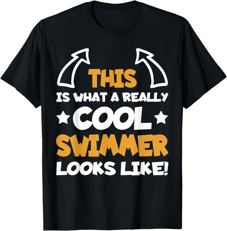 [100% Cotton] Cool Swimmer Funny Saying Swim Swimming Water Sports T-Shirt Hoodie, Sweatshirt | HypeCrazeTee.com
