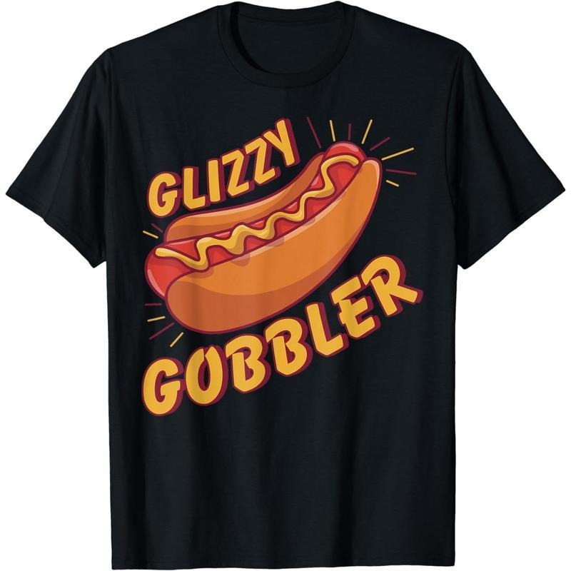 [100% Cotton] Cotton Short Sleeve Glizzy Gobbler T-Shirt for Men Women Hoodie, Sweatshirt | HypeCrazeTee.com