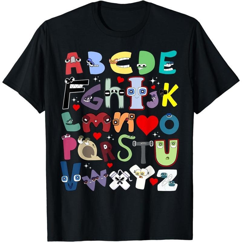 [100% Cotton] Cute Alphabet Lore Shirt Z Letter & Soft Cotton Short Sleeve Top T-Shirts, Hoodie, Sweatshirt