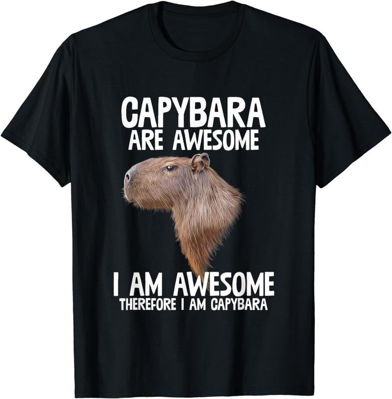 [100% Cotton] Cute Capybara Animal Lover Awesome Logic T-Shirt For Chill Vibes Hoodie, Sweatshirt | HypeCrazeTee.com