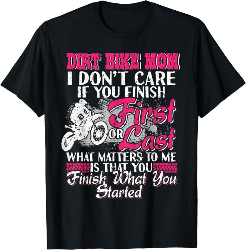 [100% Cotton] Dirt Bike Mom Motocross Mothers Day Gift T-shirt Hoodie, Sweatshirt | HypeCrazeTee.com